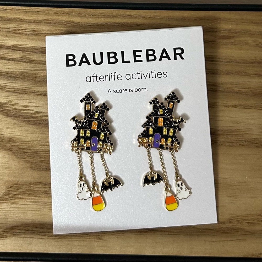BaubleBar Halloween Earrings